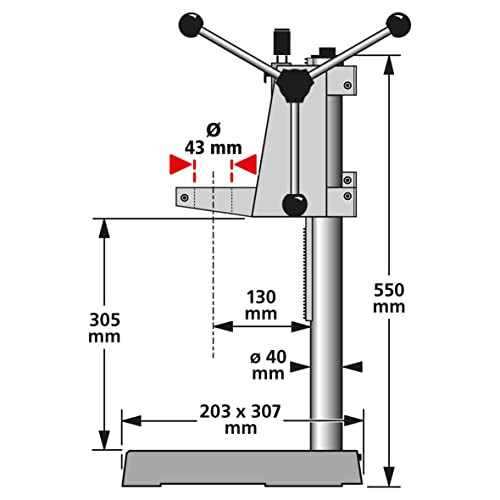 wolfcraft wolfcraft Drill Stand I 5027000 I for Controlled Drilling 1