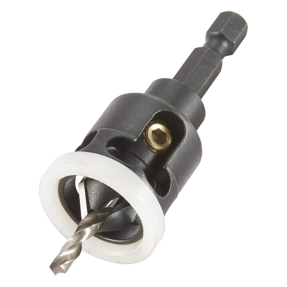 Trend Snappy TC No. 12 Drill Countersink with Non-Marring Depth Stop, Quick Release System, Tungsten Carbide, SNAP/CSDS/12TC
