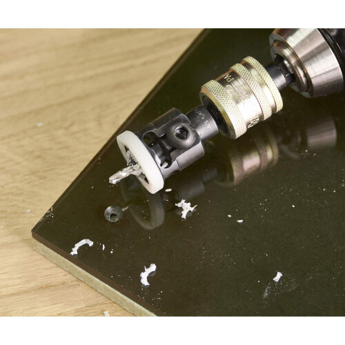Trend Trend Snappy TC No. 8 Drill Countersink with Non-Marring Depth Stop & 2.75 HSS Drill, Quick Release System, SNAP/CSDS/8TC, Silver 2