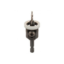 Trend Snappy TC 5mm Drill Countersink with Depth Stop, Quick Release System, Tungsten Carbide, SNAP/CSDS/5MMT