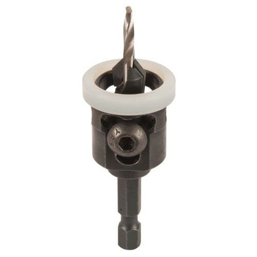Trend Trend Snappy TC 5mm Drill Countersink with Depth Stop, Quick Release System, Tungsten Carbide, SNAP/CSDS/5MMT 1