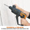 Evolution Power Tools SDS4-800 Hammer Drill 4 Functions - Drill, Chisel, Rotation, Hammer, 5 x Attachments Included (230 V) 4