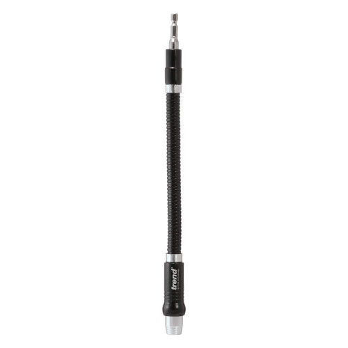Trend Trend Snappy Flexible Magnetic Driver, 300mm Long with Quick Release Drill System, Max Drill Bit Diameter 10mm, SNAP/FMD/1, Silver