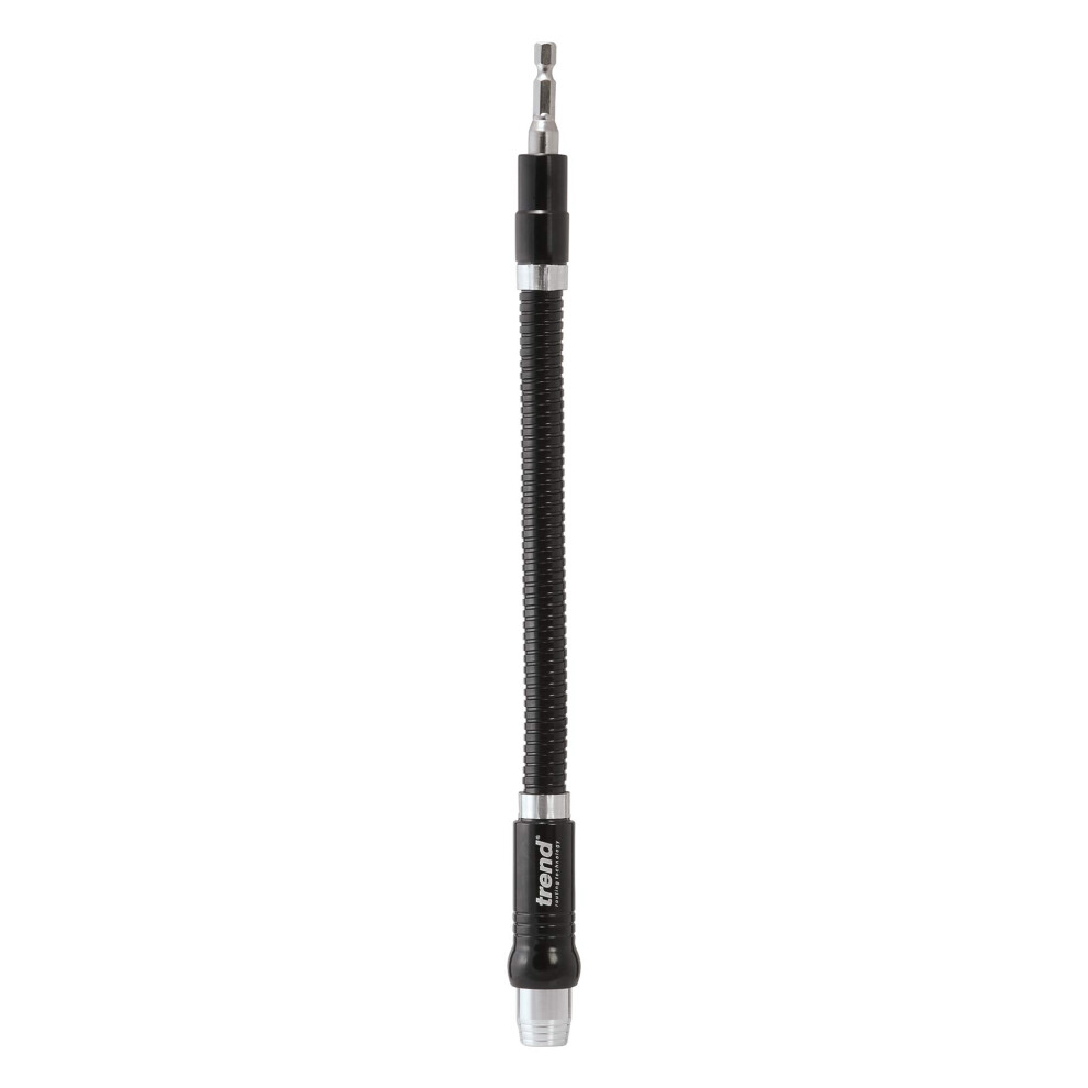 Trend Snappy Flexible Magnetic Driver, 300mm Long with Quick Release Drill System, Max Drill Bit Diameter 10mm, SNAP/FMD/1, Silver