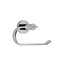Croydex Metra Flexi-Fix Toilet Roll Holder - Durable Zinc Alloy, Easy Fit Toilet Paper Holder, Unique 'X' Plate for No-Drill Installation, All Fixings