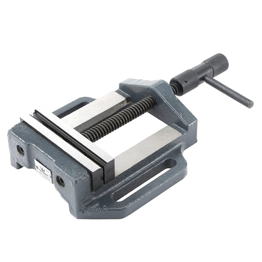Katsu Drill Press Vice 150Mm 6 Inch Professional Precision German Type Pillar Bench Drill Vice Clamp For Workshop Milling Machine Machinery 5060524763640