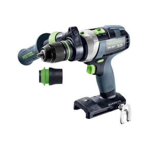 Festool FESTOOL - Cordless Percussion Drill TPC 18/4 I-Basic QUADRIVE Without Battery and Charger 1