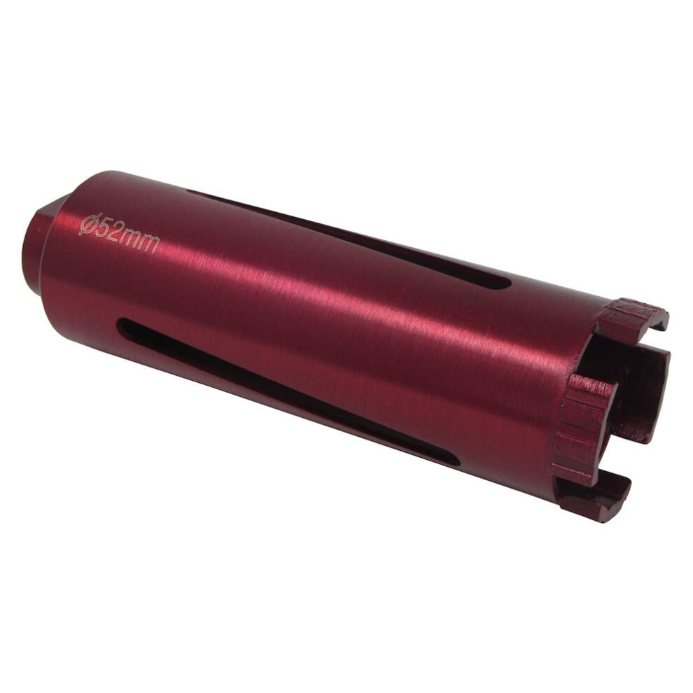 52Mm 2"" Dry Diamond Drilling Core Drill Bit Turbo Segments For Brick & Masonry 5060302570729