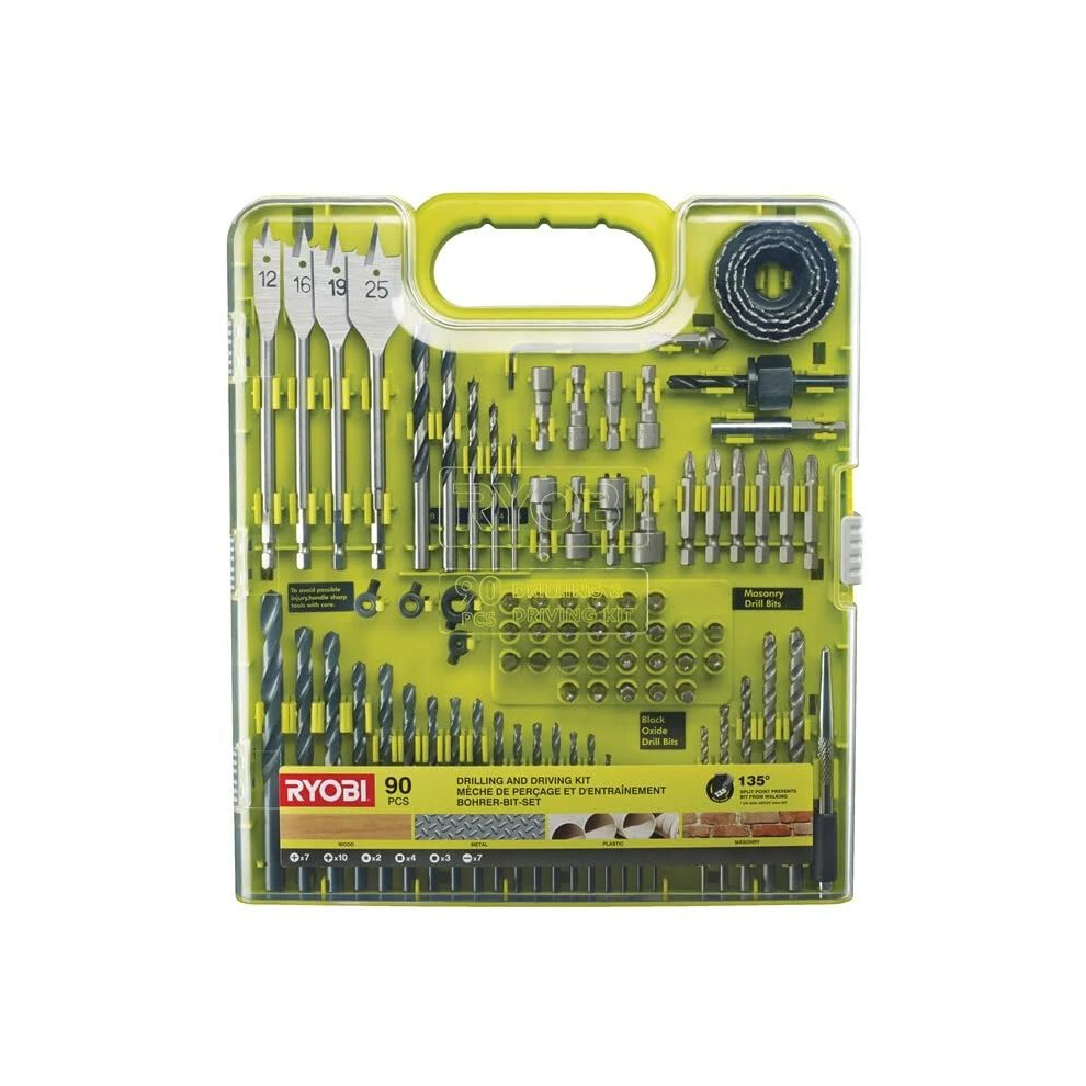 RAKDD90 Set of 90 Accessories for RYOBI Drill Driver