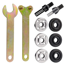 Mesee Hand Drill Conversion Connecting Rod Kit, 6mm & 10mm Shank Arbor Mandrel Drill Adapter with Spanner Electric Drill Variable Angle Grinder Shaft