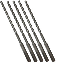 UK Drills - SDS Plus Hammer Drill Bit - Tungsten Carbide Tip, Fully Hardened Tool - To Be Used in Granite, Concrete & Masonry - 6.5mm x 210mm (Pack of