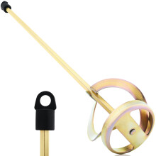 AYZOTEK Paint Mixer for Drill, 1-5 Gallon Bucket, Paint Stirrer for Drill, Zinc Plated, Rust-Free & Easy to Clean, Fits All Standard Drills - For Mixi
