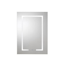 Croydex Carlton LED Bathroom Cabinet, Demister Mirror Cabinet with Shaver Socket & USB Port, Wireless Speakers, Dimmable LED Light Intensity, Easy to