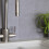 MICRO CEMENT DARK GREY Self-adhesive Wall Tiles (6 tiles) 1