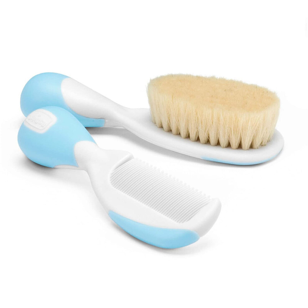 chicco 0656920 Spazzola e Pettine Azzurro