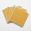 MICRO CEMENT GOLD Self-adhesive Wall Tiles (6 tiles) 3
