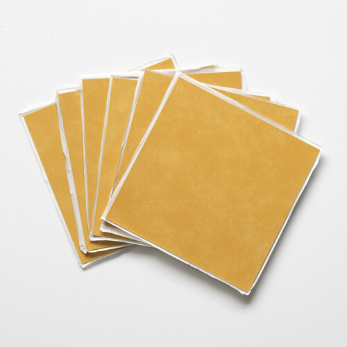 MICRO CEMENT GOLD Self-adhesive Wall Tiles (6 tiles) 2