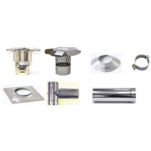 Olympia 3601247 7 in. Armor Flex 304L Stainless Steel Rigid Storm Collar