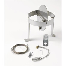 Olympia 3602890 9 in. 316L Stainless Steel Liner Damper