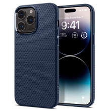 Spigen Liquid Air Armor Entwickelt f   r iPhone 14 Pro H   lle (2022) - Marine