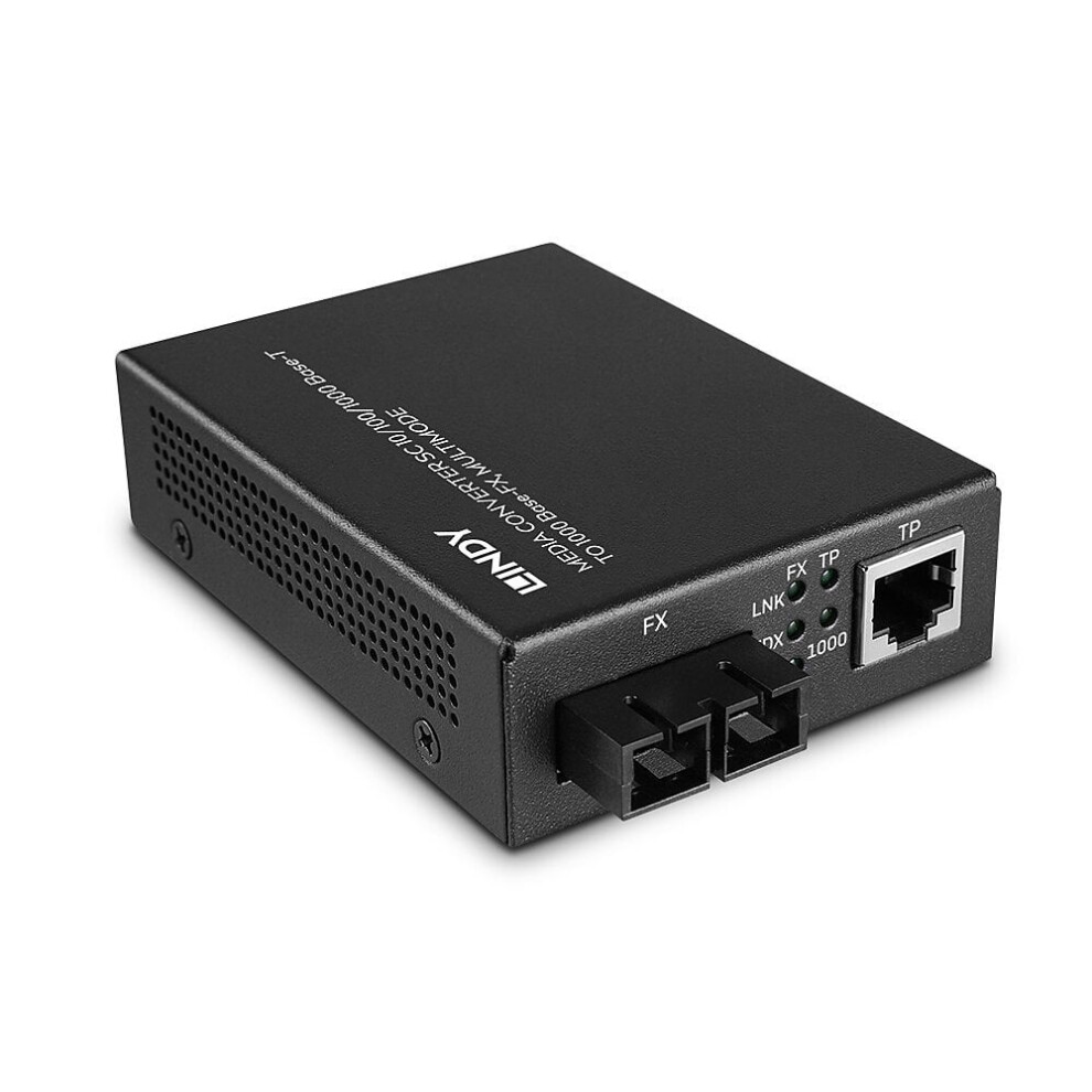 Lindy - Fiber Media Converter - Gige (Optical), 10Mb Lan, 100Mb Lan 4002888251198