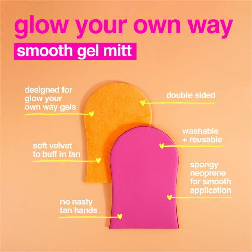 Glow Your Own Way, Glättender Gel-Handschuh, Einheitsgröße 2