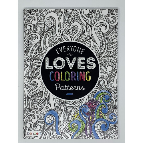 Bendon 90282 Patterns Advanced Coloring Book