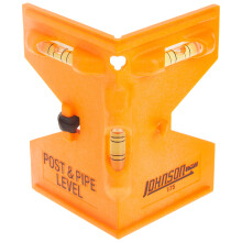 Johnson Level & Tool 175-O Orange Pfosten- und Rohrwasserwaage 4"" x 5"" x 9"" Orange 1 Wasserwaage