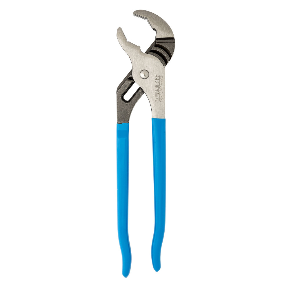 Channellock 442 Tongue And Groove Pliers 12 In Black Blue Silver 013519022623