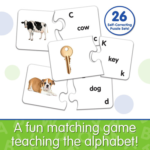 The Learning Journey: Match It! - ABCs - Πάζλ Αλφάβητου, Πάζλ για 2 Ετών, Πάζλ για Παιδιά 3-5 Ετών 1