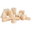 Learning Resources Ensemble de 12 formes g?om?triques solides en bois de Learning Resources 2