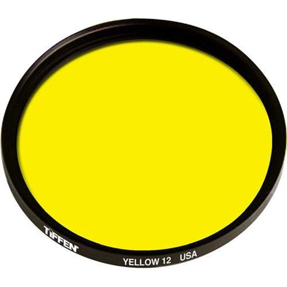 Tiffen 58Y12 - Filtro Circolare Ad Avvitamento Yellow 21, ø 58 Mm, Colore: Giallo-image