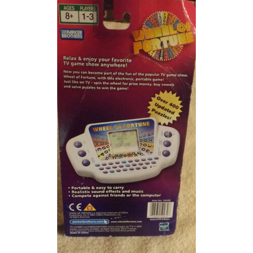 Hasbro Hasbro Gaming Wheel of Fortune Handheld Electronic Game 1