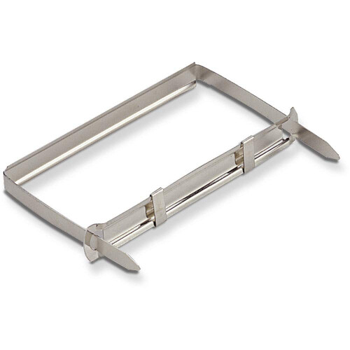 Office Pong Papel Fasteners 2 polegadas Capacidade de 2,75 polegadas Caixa base de 50 conjuntos completos (99852) Prata 1