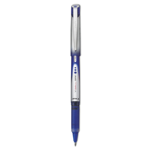 Pilot PILOT VBall Grip Υγρού Μελανιού Στυλό, Λεπτή Μύτη, Μπλε Μελάνι, 12-Πακέτο (35571)