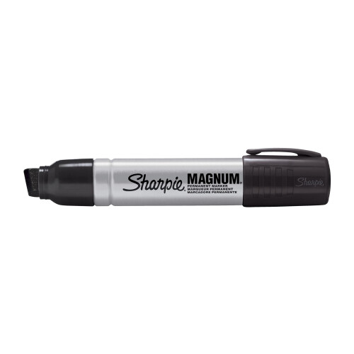 Sharpie SHARPIE Magnum Permanent Marker | Oversized Chisel Tip  Great for Poster Boards  Black  12 Count 2