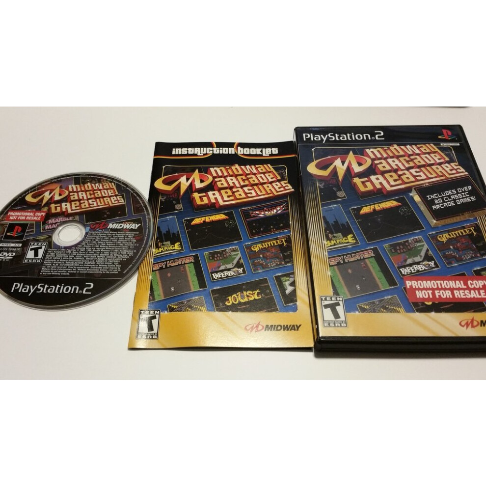 Midway Arcade Treasures - Playstation 2 031719269136