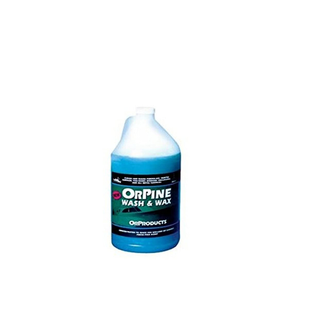 Nettoyant et cirage pour bateaux H&H OPW8 Orpine 1 gallon bleu 128 oz