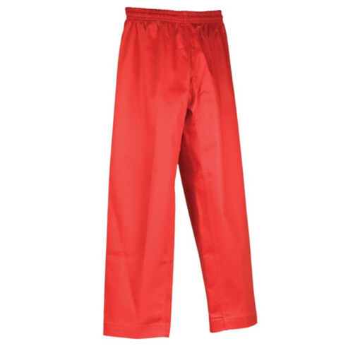 Tiger Claw Kampfsporthose Rot Poly/Baumwolle #5