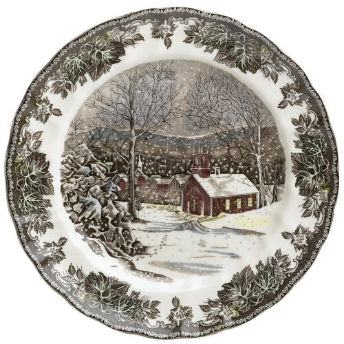Johnson Brothers Friendly Village 20-Piece Dinnerware Set  Multicolor  10.5 2