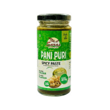 Saras Panipuri Chutney 275g | Authentic Spicy & Tangy Pani for Golgappa, Phuchka & Chaat | Ready-to-Use Indian Street Food Flavor