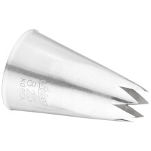 Ateco # SS Star Pastry Decorating Tip Silver 825
