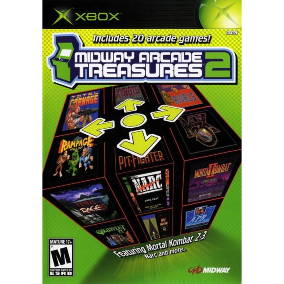 Midway Arcade Treasures 2 - Xbox 031719300662