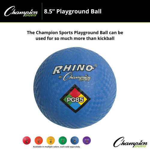 Champion Sports Rhino Μπαλάκια Παιδικής Χαράς 8.5"D - Διπλής Πλέξης, Υφασμάτινα, ΜΠΛΕ 2