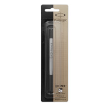 Parker Quink Rollerball Pen Ink Upladzaj srednia czarna 1 liczbe