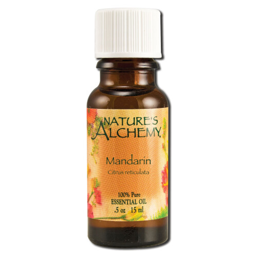 Nature's Alchemy Eterisk Olja Mandarin, 0.5 fl oz