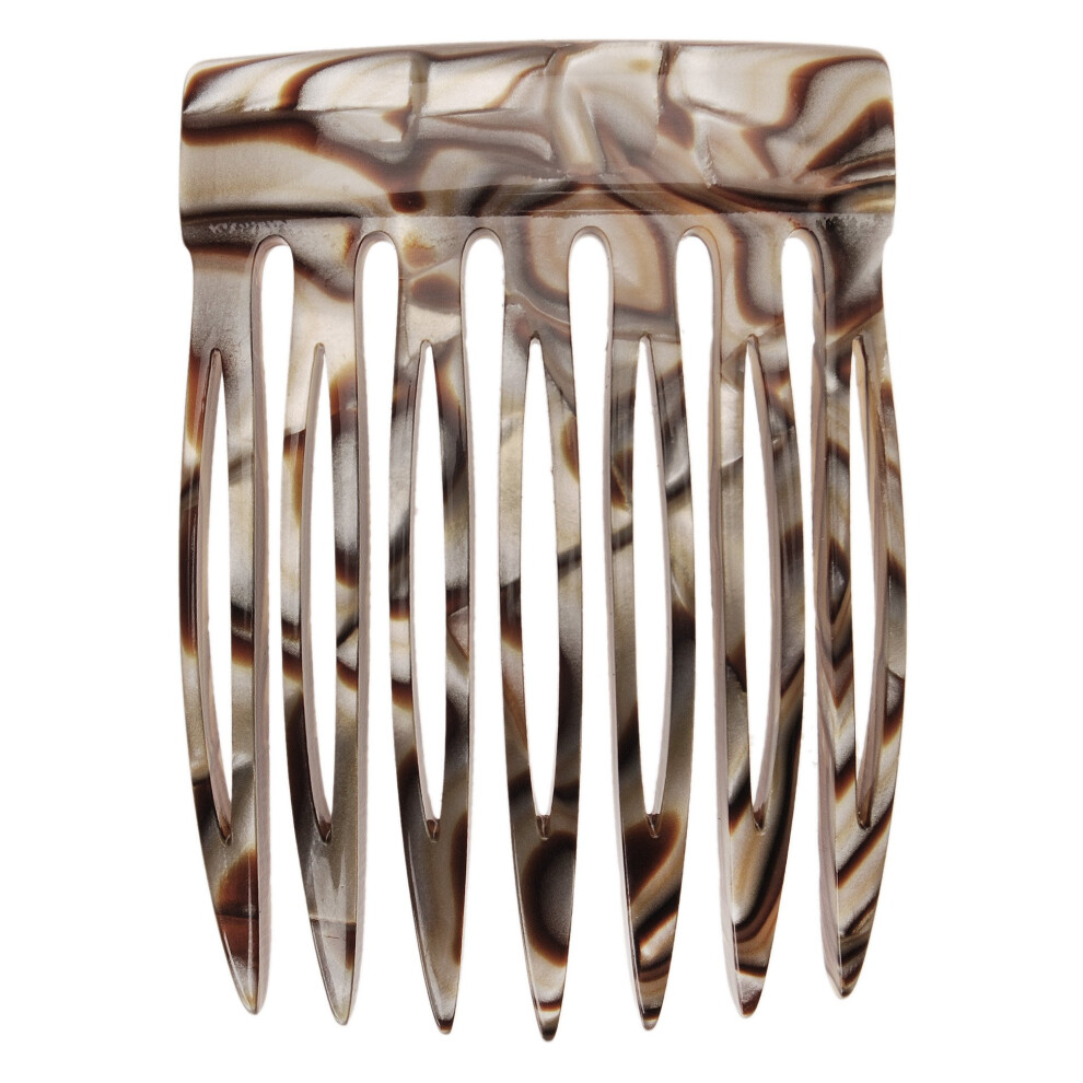 France Luxe Mini Push Up Comb - Onyx