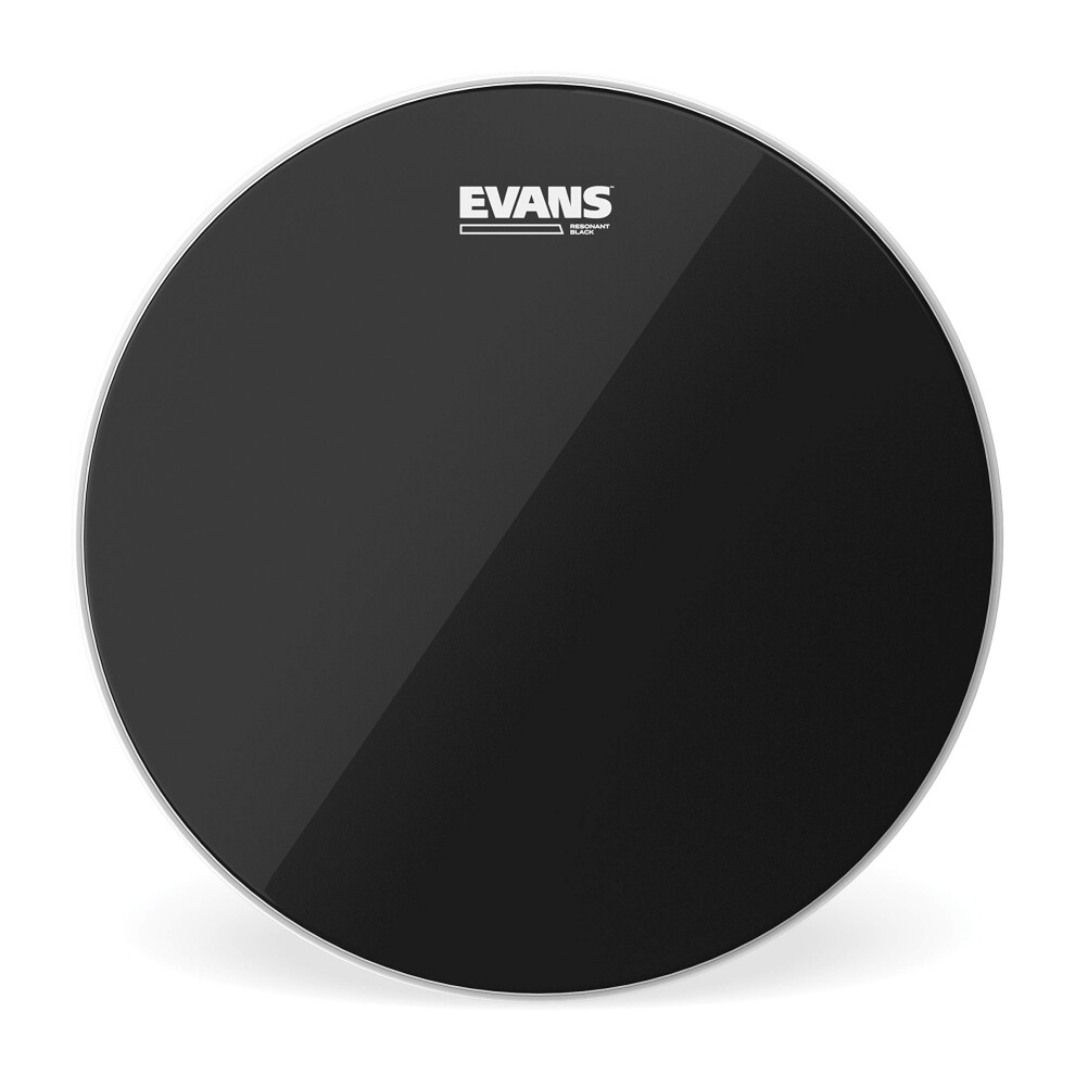 Evans Resonant Black Schlagzeugfell 8 Zoll-image