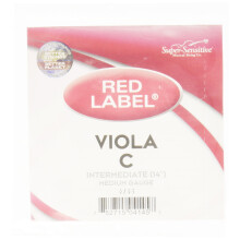 Andere Super Sensitive Red Label Viola C-Saite 14"" Mittelstufe