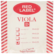 Super Sensitive Red Label Viola D-Saite 14"" Mittelstufe